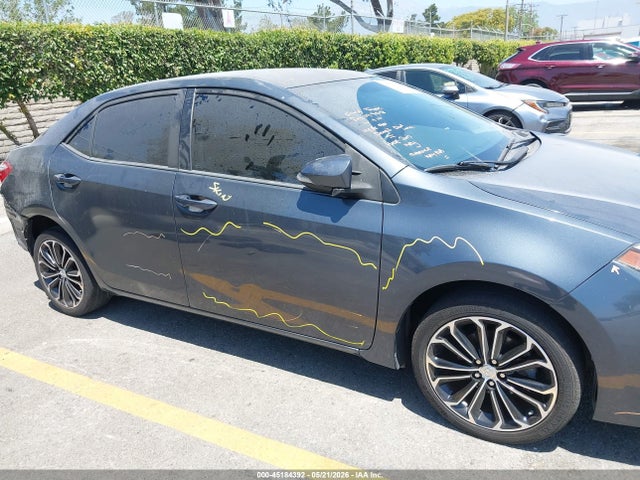 2015 Toyota Corolla S Plus მანქანა იყიდება აუქციონზე, vin: 5YFBURHE1FP305250, აუქციონის ნომერი: 45184392