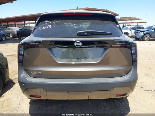 45184396 :رقم المزاد ، 3N8AP6CA4SL382051 vin ، 2025 Nissan Kicks Sv Fwd مزاد بيع