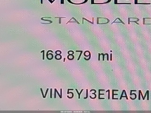 Tesla Model 3 Standard Range Plus Rear-wheel Drive 2021 5YJ3E1EA5MF977440 Image 16