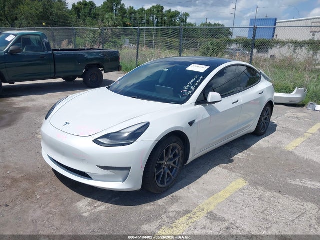 Tesla Model 3 Standard Range Plus Rear-wheel Drive 2021 5YJ3E1EA5MF977440 Image 2