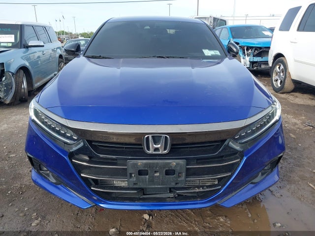 Продажа на аукционе авто 2021 Honda Accord Sport, vin: 1HGCV1F3XMA075215, номер лота: 45184404