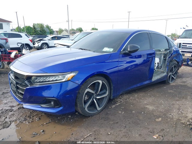 Продажа на аукционе авто 2021 Honda Accord Sport, vin: 1HGCV1F3XMA075215, номер лота: 45184404