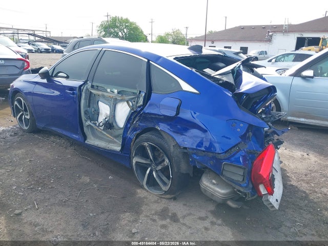 Продажа на аукционе авто 2021 Honda Accord Sport, vin: 1HGCV1F3XMA075215, номер лота: 45184404