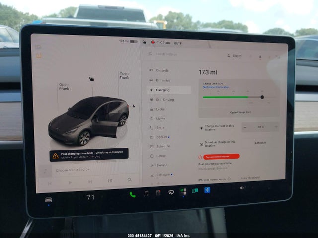 Продаж на аукціоні авто 2023 Tesla Model Y Awd/long Range Dual Motor All-wheel Drive, vin: 7SAYGDEE3PA175915, номер лоту: 45184427