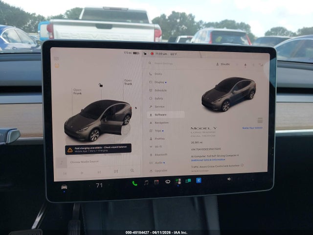Продаж на аукціоні авто 2023 Tesla Model Y Awd/long Range Dual Motor All-wheel Drive, vin: 7SAYGDEE3PA175915, номер лоту: 45184427