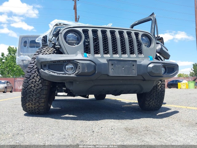 2022 Jeep Wrangler 4xe Unlimited Rubicon 4x4 მანქანა იყიდება აუქციონზე, vin: 1C4JJXR63NW229813, აუქციონის ნომერი: 45184455