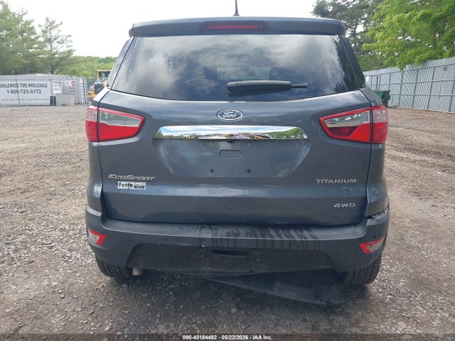 Aukcja sprzedaży 2018 Ford Ecosport Titanium, vin: MAJ6P1WL7JC209318, numer aukcji: 45184492