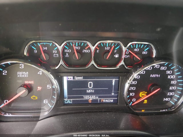 45184562 :رقم المزاد ، 1GCRCREC3GZ298474 vin ، 2016 Chevrolet Silverado 1500 1lt مزاد بيع