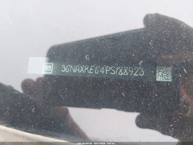 Aukcja sprzedaży 2023 Chevrolet Equinox Fwd Lt, vin: 3GNAXKEG4PS188923, numer aukcji: 45184700