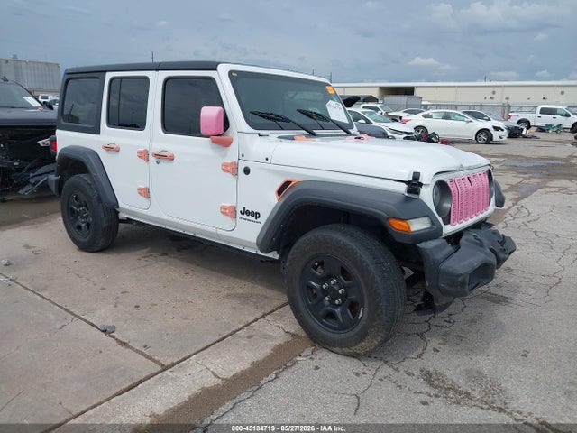 Aukcja sprzedaży 2024 Jeep Wrangler 4-door Sport 4x4, vin: 1C4PJXDG4RW277501, numer aukcji: 45184719