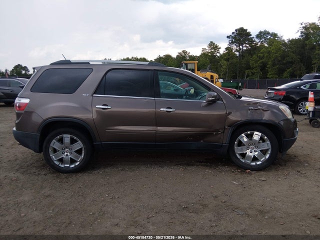 45184720 :رقم المزاد ، 1GKLVNED2AJ172067 vin ، 2010 Gmc Acadia Slt-2 مزاد بيع
