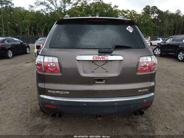 45184720 :رقم المزاد ، 1GKLVNED2AJ172067 vin ، 2010 Gmc Acadia Slt-2 مزاد بيع