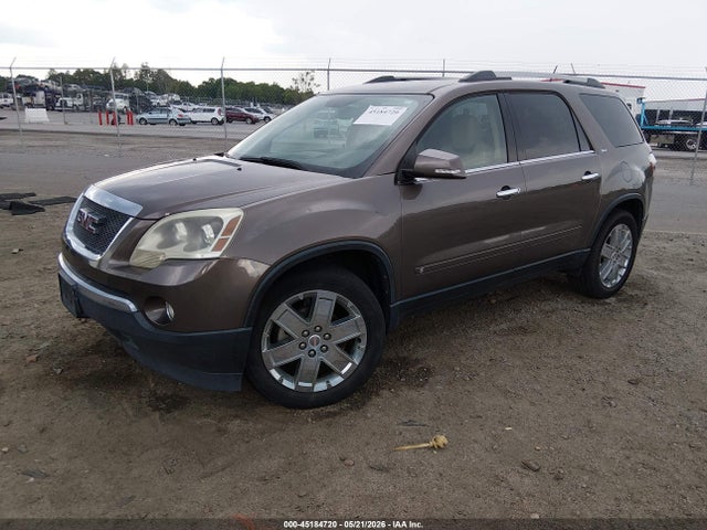 45184720 :رقم المزاد ، 1GKLVNED2AJ172067 vin ، 2010 Gmc Acadia Slt-2 مزاد بيع