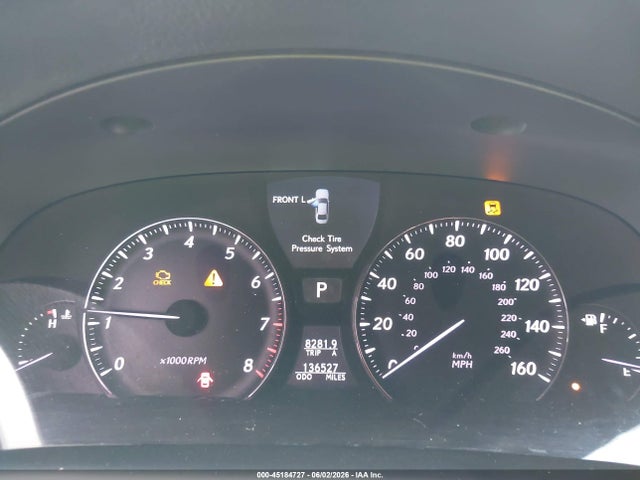 Aukcja sprzedaży 2008 Lexus Ls 460, vin: JTHBL46F485055731, numer aukcji: 45184727