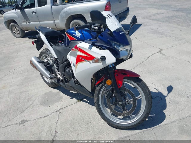 2012 Honda Cbr250 R მანქანა იყიდება აუქციონზე, vin: MLHMC4101C5200565, აუქციონის ნომერი: 45184746
