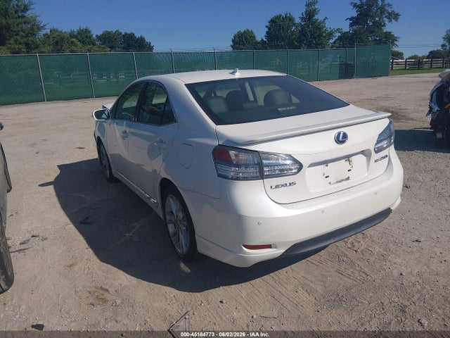 Aukcja sprzedaży 2010 Lexus Hs 250h Premium, vin: JTHBB1BA3A2020780, numer aukcji: 45184773