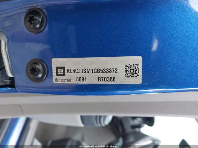 KL4CJ1SM1GB533872 Buick Encore Sport Touring