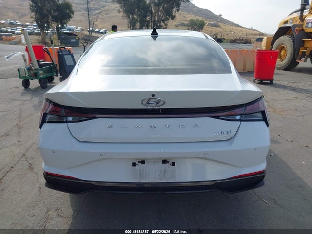 Aukcja sprzedaży 2021 Hyundai Elantra Hybrid Limited, vin: KMHLN4AJ5MU007940, numer aukcji: 45184857