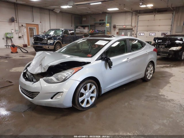 45184913 :رقم المزاد ، 5NPDH4AE7CH150481 vin ، 2012 Hyundai Elantra Limited مزاد بيع