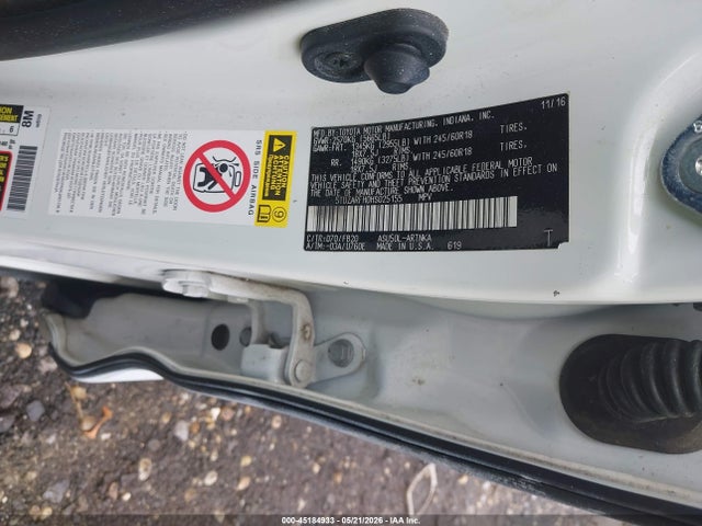 Aukcja sprzedaży 2017 Toyota Highlander Le, vin: 5TDZARFH0HS025155, numer aukcji: 45184933
