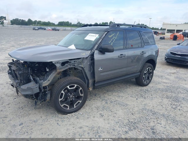 45185039 :رقم المزاد ، 3FMCR9C6XNRD88395 vin ، 2022 Ford Bronco Sport Outer Banks مزاد بيع
