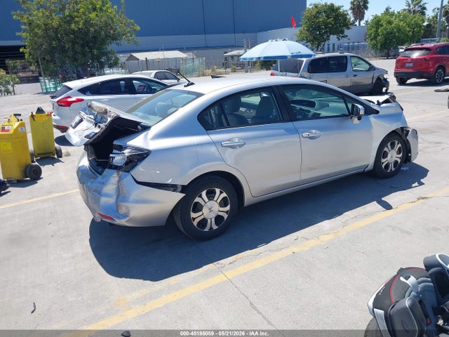 Honda CIVIC HYBRID 2015 19XFB4F34FE200179 Image 4