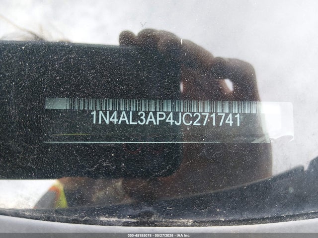 1N4AL3AP4JC271741 Nissan Altima 2.5 Sv