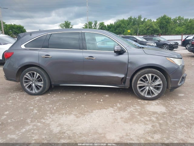 45185132 :رقم المزاد ، 5FRYD4H54HB033478 vin ، 2017 Acura Mdx Technology Package مزاد بيع