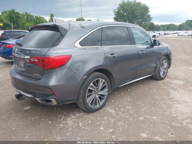 45185132 :رقم المزاد ، 5FRYD4H54HB033478 vin ، 2017 Acura Mdx Technology Package مزاد بيع