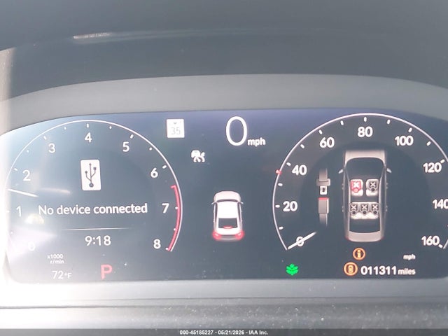 45185227 :رقم المزاد ، 1HGCY1F47SA043027 vin ، 2025 Honda Accord Se مزاد بيع