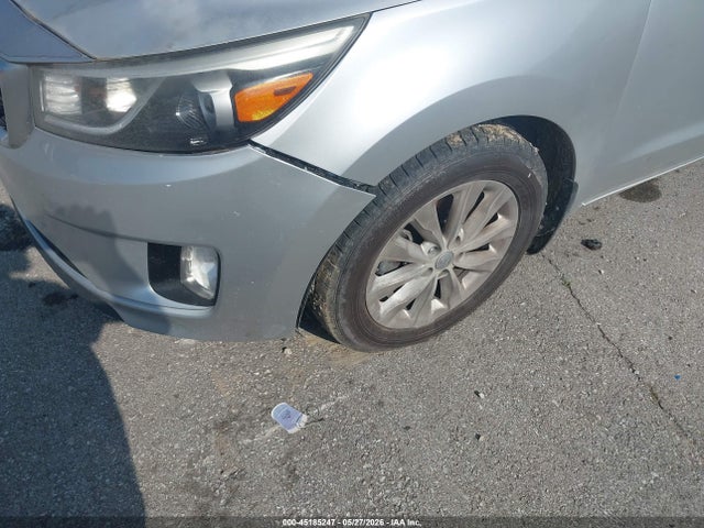 45185247 :رقم المزاد ، KNDMC5C10F6052146 vin ، 2015 Kia Sedona Ex مزاد بيع