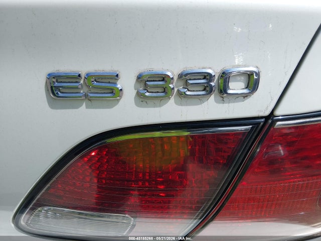 2004 Lexus Es 330 მანქანა იყიდება აუქციონზე, vin: JTHBA30G445006217, აუქციონის ნომერი: 45185268