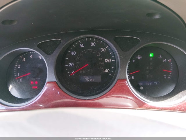 2004 Lexus Es 330 მანქანა იყიდება აუქციონზე, vin: JTHBA30G445006217, აუქციონის ნომერი: 45185268