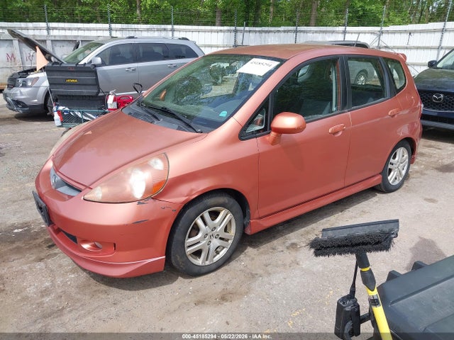 45185294 :رقم المزاد ، JHMGD37688S028481 vin ، 2008 Honda Fit Sport مزاد بيع
