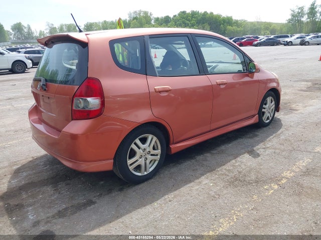 45185294 :رقم المزاد ، JHMGD37688S028481 vin ، 2008 Honda Fit Sport مزاد بيع
