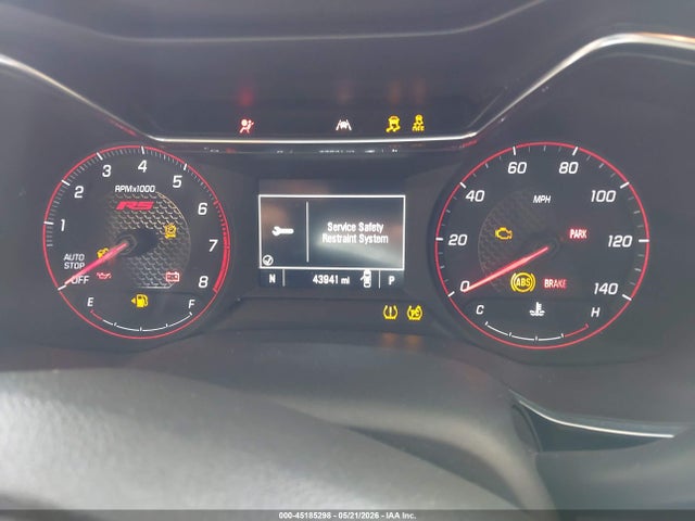 2023 Chevrolet Trailblazer Fwd Rs მანქანა იყიდება აუქციონზე, vin: KL79MTSL1PB118199, აუქციონის ნომერი: 45185298