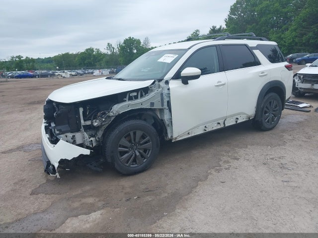 Продажа на аукционе авто 2022 Nissan Pathfinder Sv 4wd, vin: 5N1DR3BC6NC242986, номер лота: 45185399