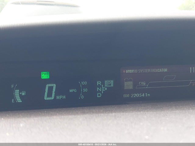 Aukcja sprzedaży 2011 Toyota Prius Three, vin: JTDKN3DU5B1374433, numer aukcji: 45185415