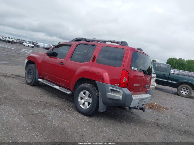45185483 :رقم المزاد ، 5N1AN0NW2AC503317 vin ، 2010 Nissan Xterra S مزاد بيع