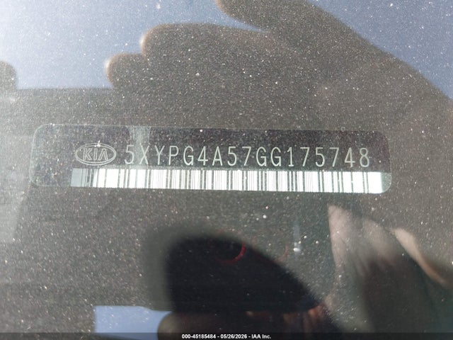 Aukcja sprzedaży 2016 Kia Sorento 3.3l Lx, vin: 5XYPG4A57GG175748, numer aukcji: 45185484