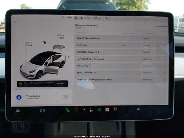 Aukcja sprzedaży 2022 Tesla Model 3 Long Range Dual Motor All-wheel Drive, vin: 5YJ3E1EB7NF154762, numer aukcji: 45185512