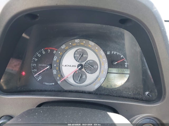 45185536 :رقم المزاد ، JTHBD182710028659 vin ، 2001 Lexus Is 300 مزاد بيع