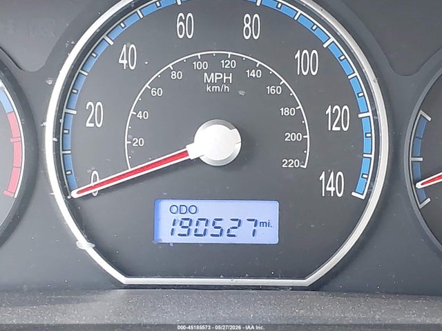 2009 Hyundai Santa Fe Gls მანქანა იყიდება აუქციონზე, vin: 5NMSG13D69H258447, აუქციონის ნომერი: 45185573