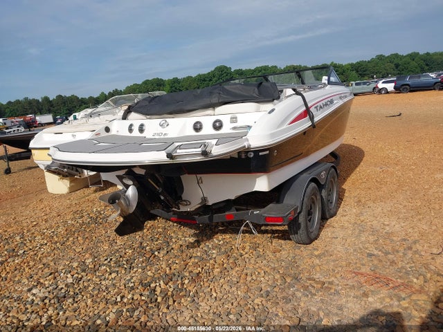 45185630 :رقم المزاد ، BUJ39413G223 vin ، 2023 Tahoe By Tracker Marine 210 Si Mercruiser W/1-200hp W/trlr مزاد بيع