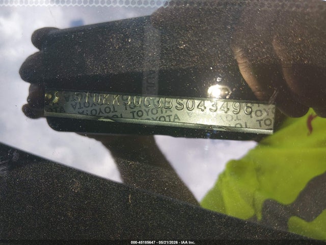 2011 Toyota Sienna Le V6 მანქანა იყიდება აუქციონზე, vin: 5TDKK3DC3BS043496, აუქციონის ნომერი: 45185647