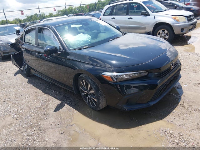 45185782 :رقم المزاد ، JHMFE1F74NX003129 vin ، 2022 Honda Civic Ex مزاد بيع