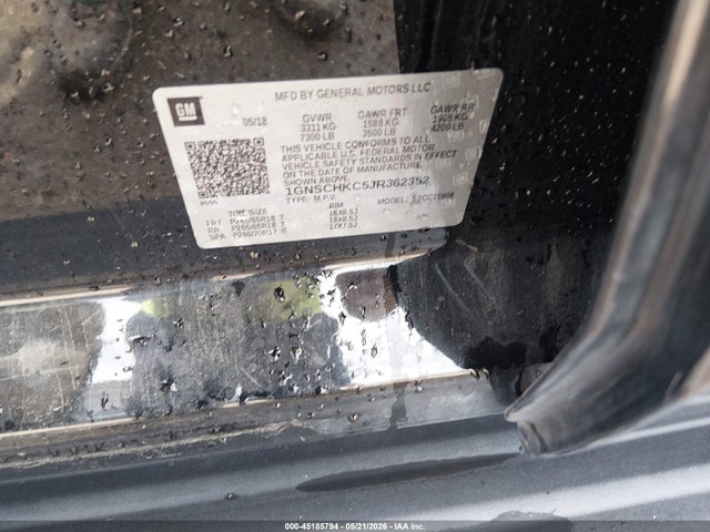 Chevrolet Suburban Lt 2018 1GNSCHKC5JR362352 Image 9