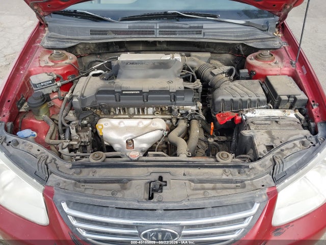 Aukcja sprzedaży 2008 Kia Spectra Ex, vin: KNAFE122685584111, numer aukcji: 45185809