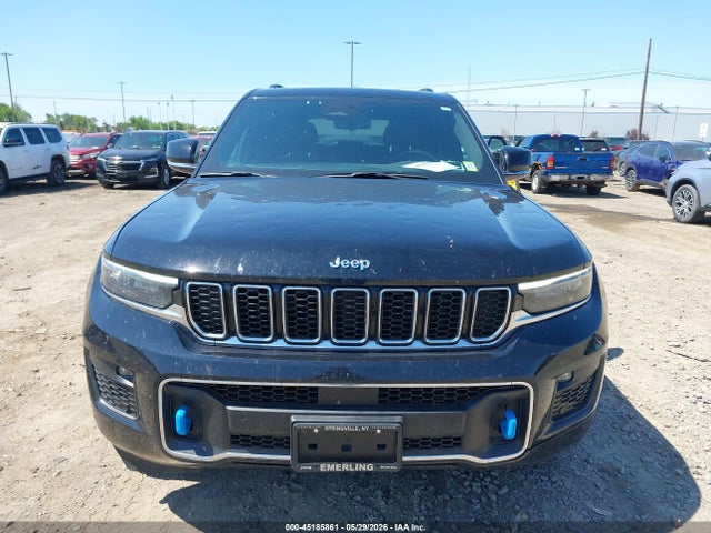 45185861 :رقم المزاد ، 1C4RJYD60PC633947 vin ، 2023 Jeep Grand Cherokee 4xe Overland مزاد بيع