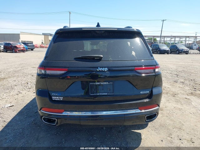 45185861 :رقم المزاد ، 1C4RJYD60PC633947 vin ، 2023 Jeep Grand Cherokee 4xe Overland مزاد بيع